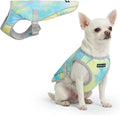Dog Cooling Vest - SPF 50 UV Sun Protection - Summer Heat Relief Gear for Dogs, Lightweight, Evaporative Cooling - Dog Anxiety Relief Vest during Hot Days - Tropical Storm, Medium