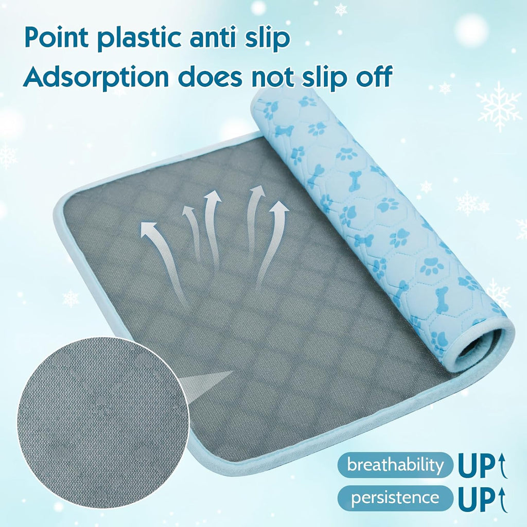 Cooling Mat for Dog Q-Max 0.5 | Lightweight Portable, Ideal for Pet Bed, Crate & Car