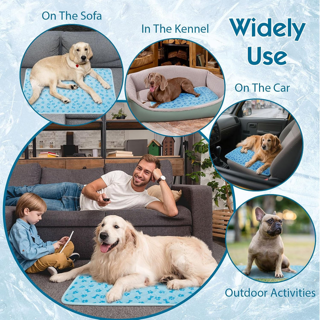 Cooling Mat for Dog Q-Max 0.5 | Lightweight Portable, Ideal for Pet Bed, Crate & Car